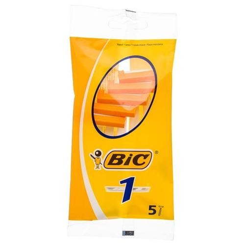 Bic Disposable 5Pcs Razor Pack - Orange